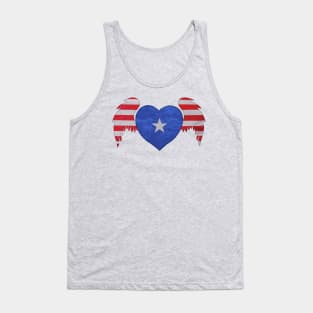 Winged American Heart Tank Top